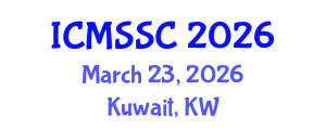 International Conference on Mathematics, Statistics and Scientific Computing (ICMSSC) March 23, 2026 - Kuwait, Kuwait