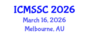 International Conference on Mathematics, Statistics and Scientific Computing (ICMSSC) March 16, 2026 - Melbourne, Australia