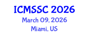 International Conference on Mathematics, Statistics and Scientific Computing (ICMSSC) March 09, 2026 - Miami, United States International Conference on Mathematics, Statistics and Scientific Computing (ICMSSC) March 09, 2026 - Miami, United States