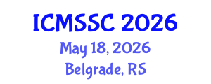 International Conference on Mathematics, Statistics and Scientific Computing (ICMSSC) May 18, 2026 - Belgrade, Serbia International Conference on Mathematics, Statistics and Scientific Computing (ICMSSC) May 18, 2026 - Belgrade, Serbia