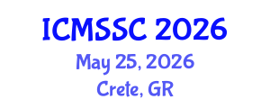 International Conference on Mathematics, Statistics and Scientific Computing (ICMSSC) May 25, 2026 - Crete, Greece International Conference on Mathematics, Statistics and Scientific Computing (ICMSSC) May 25, 2026 - Crete, Greece