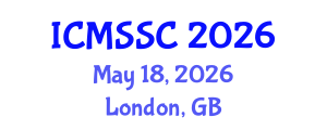 International Conference on Mathematics, Statistics and Scientific Computing (ICMSSC) May 18, 2026 - London, United Kingdom International Conference on Mathematics, Statistics and Scientific Computing (ICMSSC) May 18, 2026 - London, United Kingdom