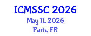 International Conference on Mathematics, Statistics and Scientific Computing (ICMSSC) May 11, 2026 - Paris, France International Conference on Mathematics, Statistics and Scientific Computing (ICMSSC) May 11, 2026 - Paris, France
