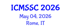 International Conference on Mathematics, Statistics and Scientific Computing (ICMSSC) May 04, 2026 - Rome, Italy International Conference on Mathematics, Statistics and Scientific Computing (ICMSSC) May 04, 2026 - Rome, Italy