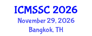 International Conference on Mathematics, Statistics and Scientific Computing (ICMSSC) November 29, 2026 - Bangkok, Thailand International Conference on Mathematics, Statistics and Scientific Computing (ICMSSC) November 29, 2026 - Bangkok, Thailand