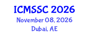 International Conference on Mathematics, Statistics and Scientific Computing (ICMSSC) November 08, 2026 - Dubai, United Arab Emirates International Conference on Mathematics, Statistics and Scientific Computing (ICMSSC) November 08, 2026 - Dubai, United Arab Emirates