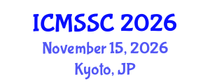 International Conference on Mathematics, Statistics and Scientific Computing (ICMSSC) November 15, 2026 - Kyoto, Japan