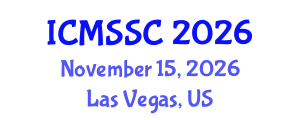 International Conference on Mathematics, Statistics and Scientific Computing (ICMSSC) November 15, 2026 - Las Vegas, United States International Conference on Mathematics, Statistics and Scientific Computing (ICMSSC) November 15, 2026 - Las Vegas, United States