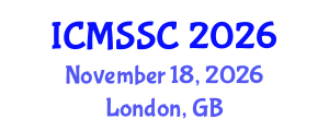 International Conference on Mathematics, Statistics and Scientific Computing (ICMSSC) November 18, 2026 - London, United Kingdom International Conference on Mathematics, Statistics and Scientific Computing (ICMSSC) November 18, 2026 - London, United Kingdom