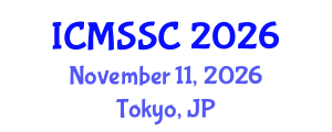 International Conference on Mathematics, Statistics and Scientific Computing (ICMSSC) November 11, 2026 - Tokyo, Japan International Conference on Mathematics, Statistics and Scientific Computing (ICMSSC) November 11, 2026 - Tokyo, Japan