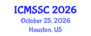 International Conference on Mathematics, Statistics and Scientific Computing (ICMSSC) October 25, 2026 - Houston, United States International Conference on Mathematics, Statistics and Scientific Computing (ICMSSC) October 25, 2026 - Houston, United States