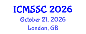 International Conference on Mathematics, Statistics and Scientific Computing (ICMSSC) October 21, 2026 - London, United Kingdom International Conference on Mathematics, Statistics and Scientific Computing (ICMSSC) October 21, 2026 - London, United Kingdom