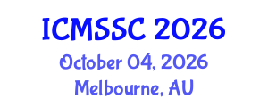 International Conference on Mathematics, Statistics and Scientific Computing (ICMSSC) October 04, 2026 - Melbourne, Australia