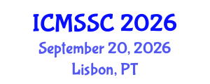 International Conference on Mathematics, Statistics and Scientific Computing (ICMSSC) September 20, 2026 - Lisbon, Portugal International Conference on Mathematics, Statistics and Scientific Computing (ICMSSC) September 20, 2026 - Lisbon, Portugal
