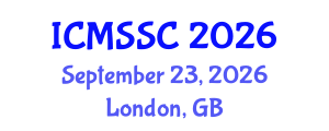 International Conference on Mathematics, Statistics and Scientific Computing (ICMSSC) September 23, 2026 - London, United Kingdom International Conference on Mathematics, Statistics and Scientific Computing (ICMSSC) September 23, 2026 - London, United Kingdom