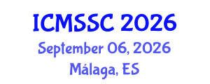 International Conference on Mathematics, Statistics and Scientific Computing (ICMSSC) September 06, 2026 - Málaga, Spain International Conference on Mathematics, Statistics and Scientific Computing (ICMSSC) September 06, 2026 - Málaga, Spain