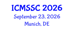 International Conference on Mathematics, Statistics and Scientific Computing (ICMSSC) September 23, 2026 - Munich, Germany International Conference on Mathematics, Statistics and Scientific Computing (ICMSSC) September 23, 2026 - Munich, Germany