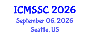 International Conference on Mathematics, Statistics and Scientific Computing (ICMSSC) September 06, 2026 - Seattle, United States International Conference on Mathematics, Statistics and Scientific Computing (ICMSSC) September 06, 2026 - Seattle, United States
