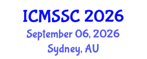 International Conference on Mathematics, Statistics and Scientific Computing (ICMSSC) September 06, 2026 - Sydney, Australia