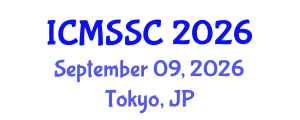 International Conference on Mathematics, Statistics and Scientific Computing (ICMSSC) September 09, 2026 - Tokyo, Japan International Conference on Mathematics, Statistics and Scientific Computing (ICMSSC) September 09, 2026 - Tokyo, Japan