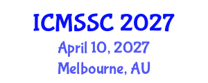 International Conference on Mathematics, Statistics and Scientific Computing (ICMSSC) April 10, 2027 - Melbourne, Australia