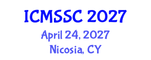 International Conference on Mathematics, Statistics and Scientific Computing (ICMSSC) April 24, 2027 - Nicosia, Cyprus International Conference on Mathematics, Statistics and Scientific Computing (ICMSSC) April 24, 2027 - Nicosia, Cyprus