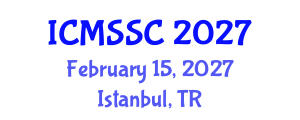 International Conference on Mathematics, Statistics and Scientific Computing (ICMSSC) February 15, 2027 - Istanbul, Turkey