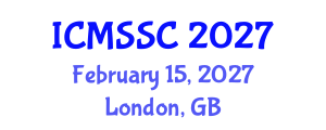 International Conference on Mathematics, Statistics and Scientific Computing (ICMSSC) February 15, 2027 - London, United Kingdom International Conference on Mathematics, Statistics and Scientific Computing (ICMSSC) February 15, 2027 - London, United Kingdom