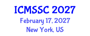 International Conference on Mathematics, Statistics and Scientific Computing (ICMSSC) February 17, 2027 - New York, United States International Conference on Mathematics, Statistics and Scientific Computing (ICMSSC) February 17, 2027 - New York, United States