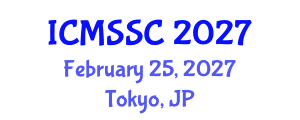 International Conference on Mathematics, Statistics and Scientific Computing (ICMSSC) February 25, 2027 - Tokyo, Japan International Conference on Mathematics, Statistics and Scientific Computing (ICMSSC) February 25, 2027 - Tokyo, Japan
