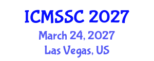 International Conference on Mathematics, Statistics and Scientific Computing (ICMSSC) March 24, 2027 - Las Vegas, United States International Conference on Mathematics, Statistics and Scientific Computing (ICMSSC) March 24, 2027 - Las Vegas, United States