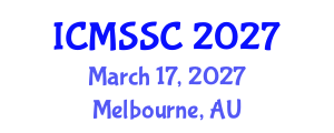 International Conference on Mathematics, Statistics and Scientific Computing (ICMSSC) March 17, 2027 - Melbourne, Australia