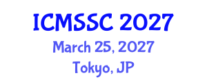 International Conference on Mathematics, Statistics and Scientific Computing (ICMSSC) March 25, 2027 - Tokyo, Japan