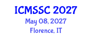 International Conference on Mathematics, Statistics and Scientific Computing (ICMSSC) May 08, 2027 - Florence, Italy International Conference on Mathematics, Statistics and Scientific Computing (ICMSSC) May 08, 2027 - Florence, Italy