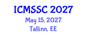 International Conference on Mathematics, Statistics and Scientific Computing (ICMSSC) May 15, 2027 - Tallinn, Estonia International Conference on Mathematics, Statistics and Scientific Computing (ICMSSC) May 15, 2027 - Tallinn, Estonia