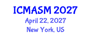 International Conference on Mechanical Advantage and Simple Machines (ICMASM) April 22, 2027 - New York, United States International Conference on Mechanical Advantage and Simple Machines (ICMASM) April 22, 2027 - New York, United States