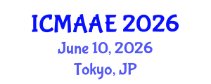 International Conference on Mechanical, Aeronautical and Automotive Engineering (ICMAAE) June 10, 2026 - Tokyo, Japan