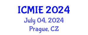 International Conference on Mechanical and Industrial Engineering (ICMIE) July 04, 2024 - Prague, Czechia