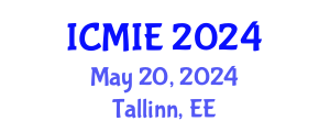 International Conference on Mechanical and Industrial Engineering (ICMIE) May 20, 2024 - Tallinn, Estonia
