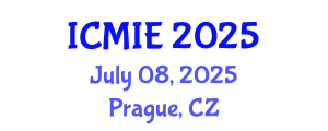 International Conference on Mechanical and Industrial Engineering (ICMIE) July 08, 2025 - Prague, Czechia