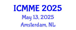 International Conference on Mechanical and Materials Engineering (ICMME) May 13, 2025 - Amsterdam, Netherlands