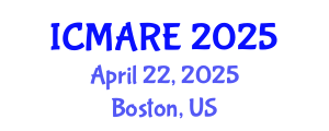 International Conference on Mechanical, Automobile and Robotics Engineering (ICMARE) April 22, 2025 - Boston, United States