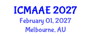 International Conference on Mechanical, Automotive and Aerospace Engineering (ICMAAE) February 01, 2027 - Melbourne, Australia International Conference on Mechanical, Automotive and Aerospace Engineering (ICMAAE) February 01, 2027 - Melbourne, Australia