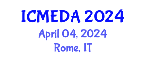 International Conference on Mechanical Engineering Design and Analysis (ICMEDA) April 04, 2024 - Rome, Italy