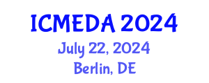 International Conference on Mechanical Engineering Design and Analysis (ICMEDA) July 22, 2024 - Berlin, Germany