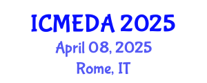 International Conference on Mechanical Engineering Design and Analysis (ICMEDA) April 08, 2025 - Rome, Italy