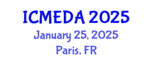 International Conference on Mechanical Engineering Design and Analysis (ICMEDA) January 25, 2025 - Paris, France