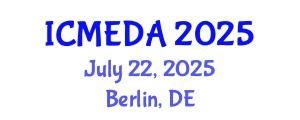 International Conference on Mechanical Engineering Design and Analysis (ICMEDA) July 22, 2025 - Berlin, Germany
