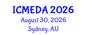 International Conference on Mechanical Engineering Design and Analysis (ICMEDA) August 30, 2026 - Sydney, Australia