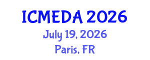 International Conference on Mechanical Engineering Design and Analysis (ICMEDA) July 19, 2026 - Paris, France